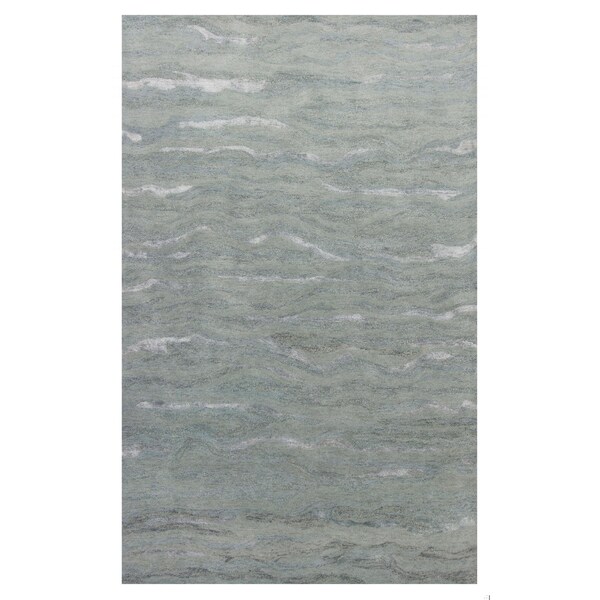 Homeroots 60 x 84 in. Slate Wool or Viscose Rug 375352 - main